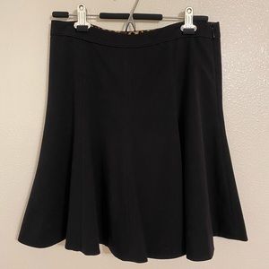 White House Black Market Black A-line Skirt